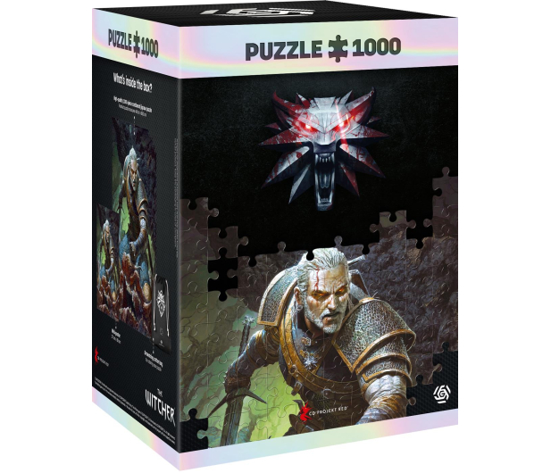 GOOD LOOT The Witcher (Wiedźmin): Dark World Puzzles 1000 - 1068674 - zdjęcie 2